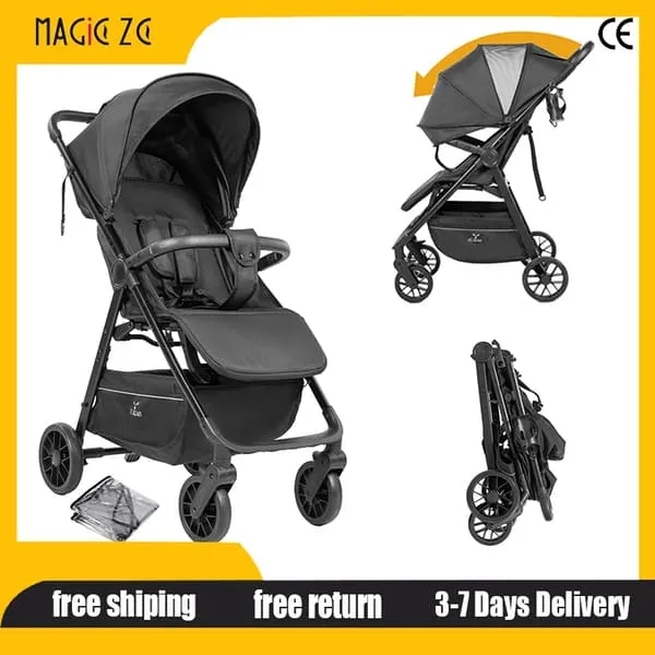 3-in-1 Foldable Baby Pram