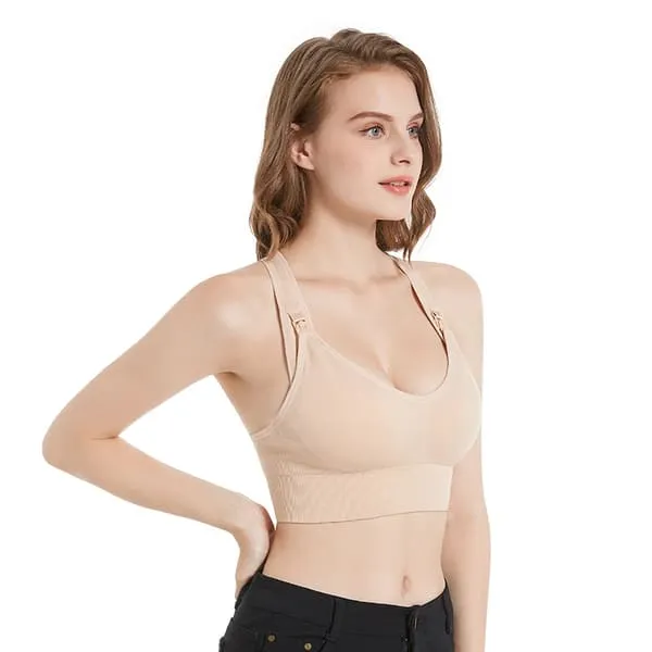 High Impact Maternity Bra with Front Opening