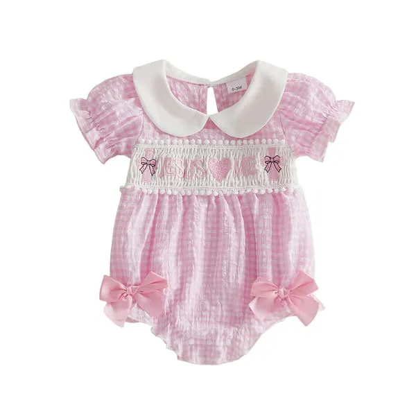 Sweetheart Plaid Romper