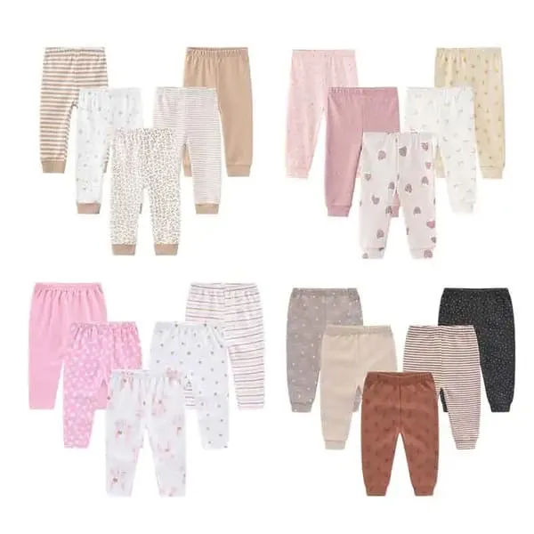 Playful Prints Baby Leggings (5-Pack)