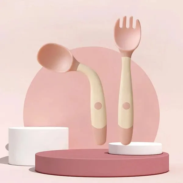 Flexi-Spoon & Fork Set for babies