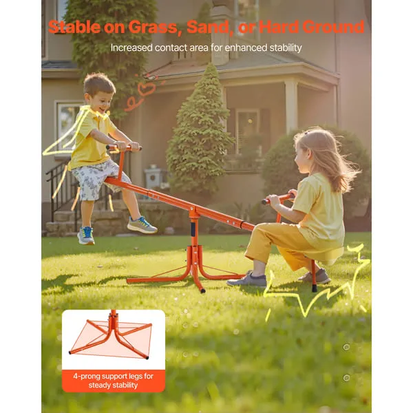 Twirl & Seesaw 360° Rotating Teeter Totter