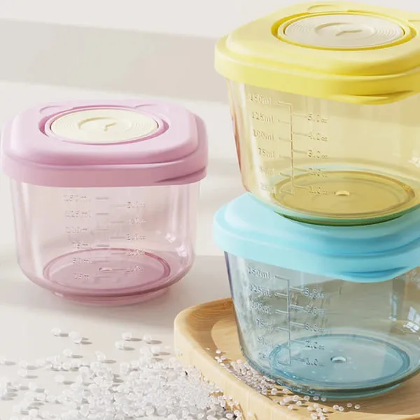6-Piece Baby Food Storage Container Set