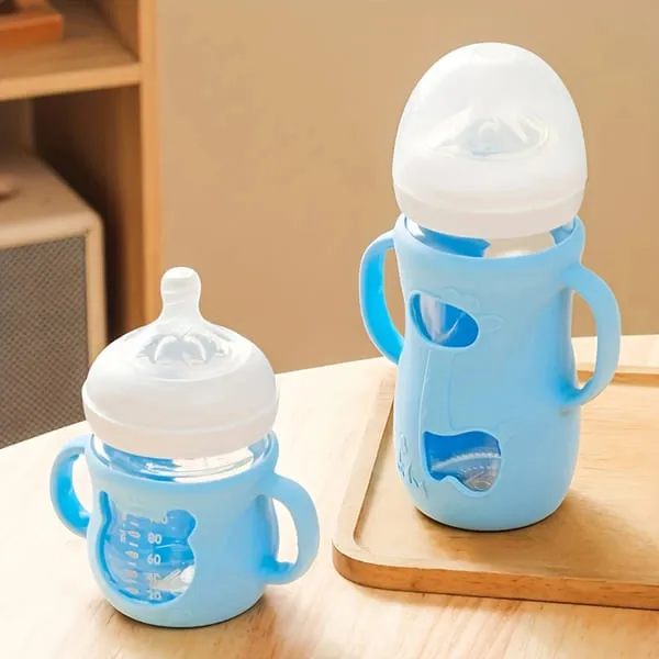 Easy-Grip Anti-Slip Silicone Feeding Bottle